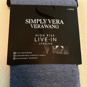 Simply Vera Wang High Rise Leggings BLUE